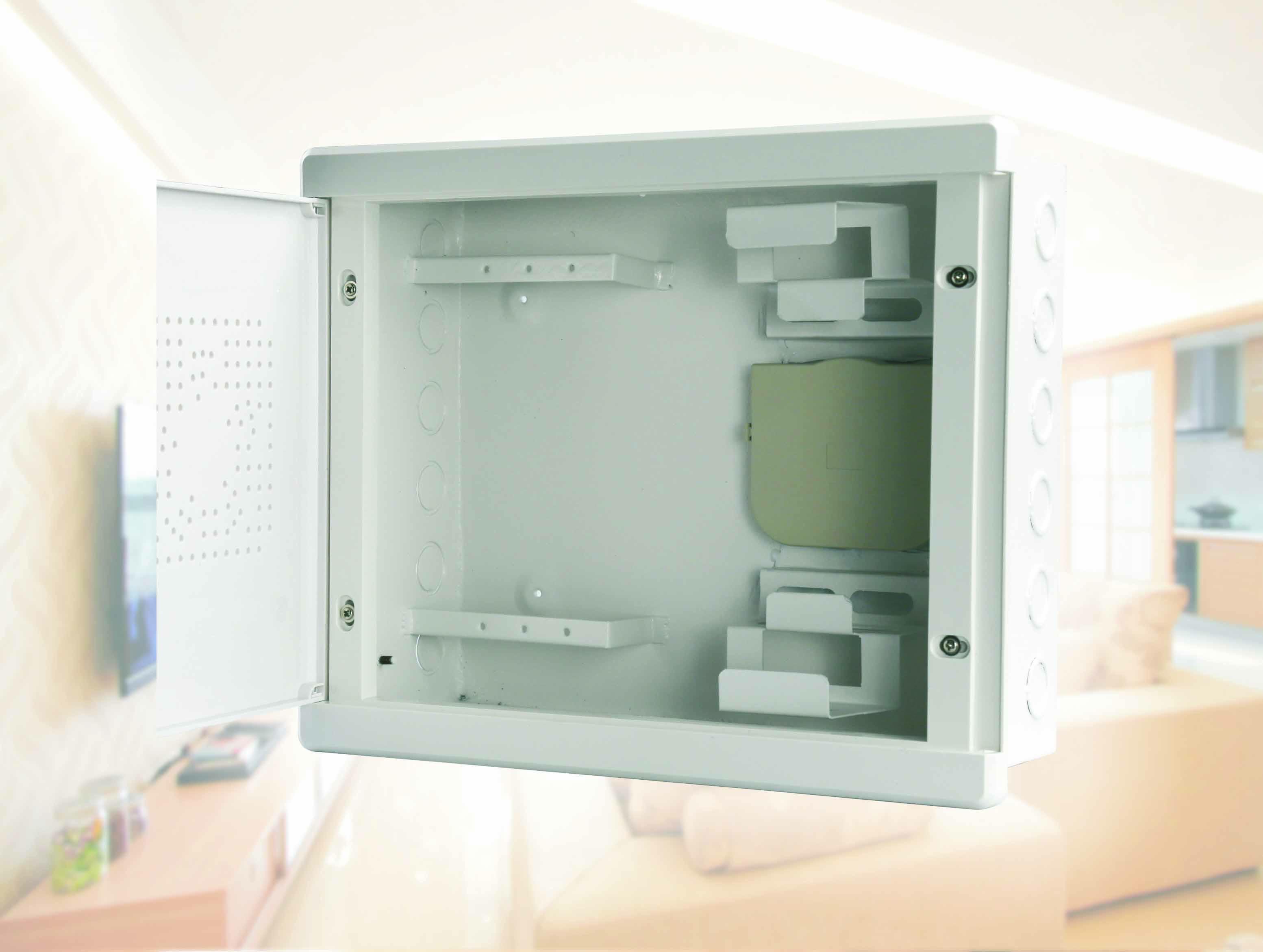 光纤入户弱电箱，光纤猫路由器箱 